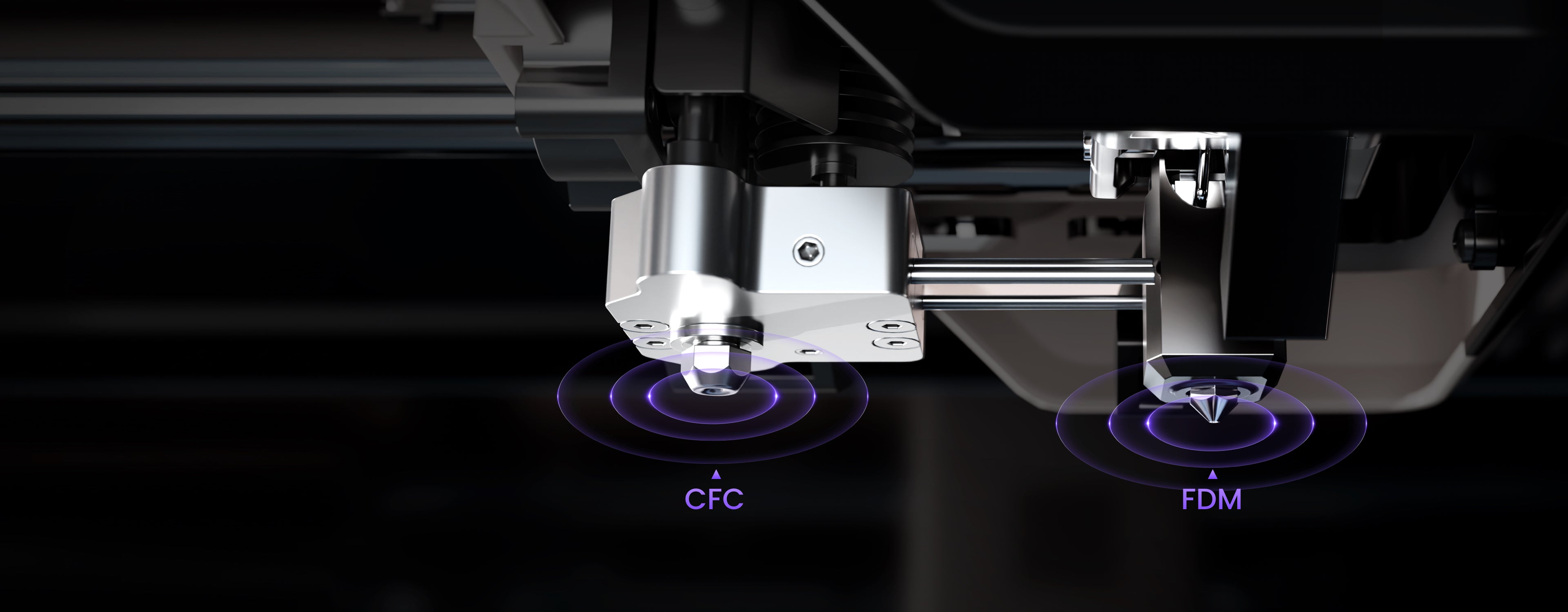 FibreSeeker proprietary composite nozzle